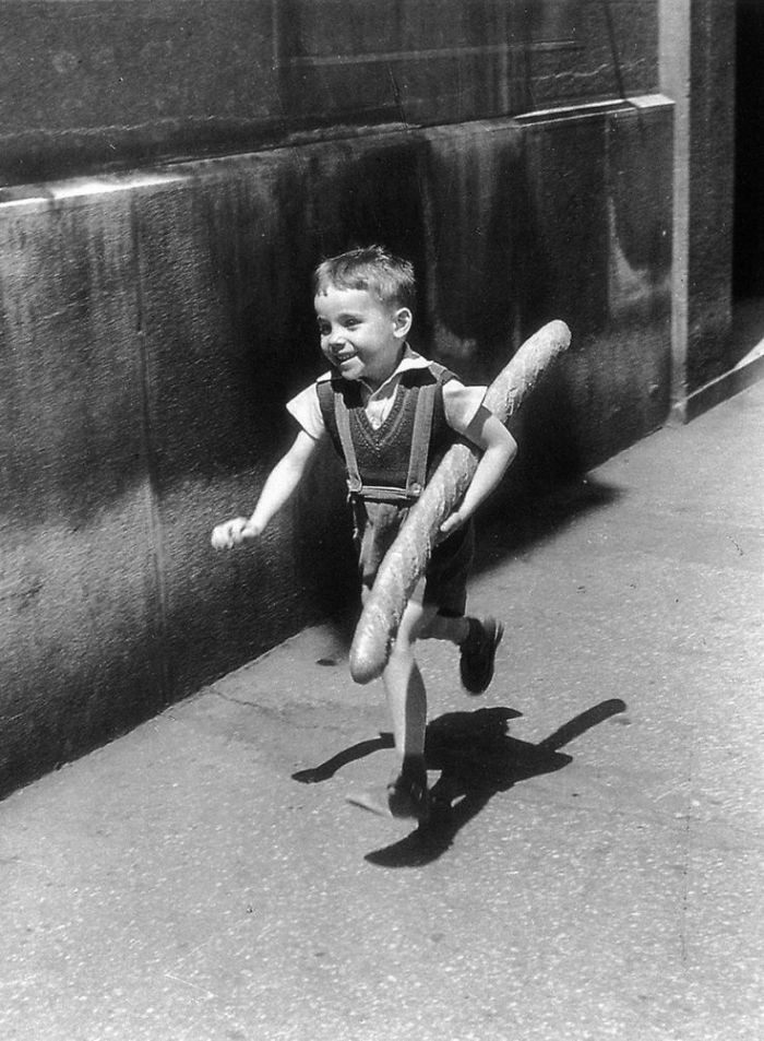 40. Маленький парижанин, 1952 год  детство, прошлое, фотография