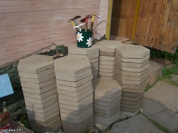 Тротуарная плитка своими руками Тротуарная плитка своими руками