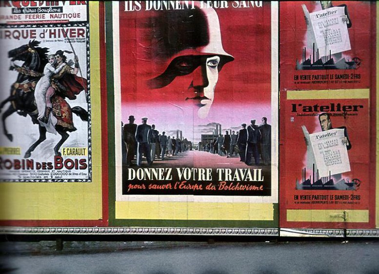«Париж в оккупации 1941-44г». (Такая разная война. 48 фото)