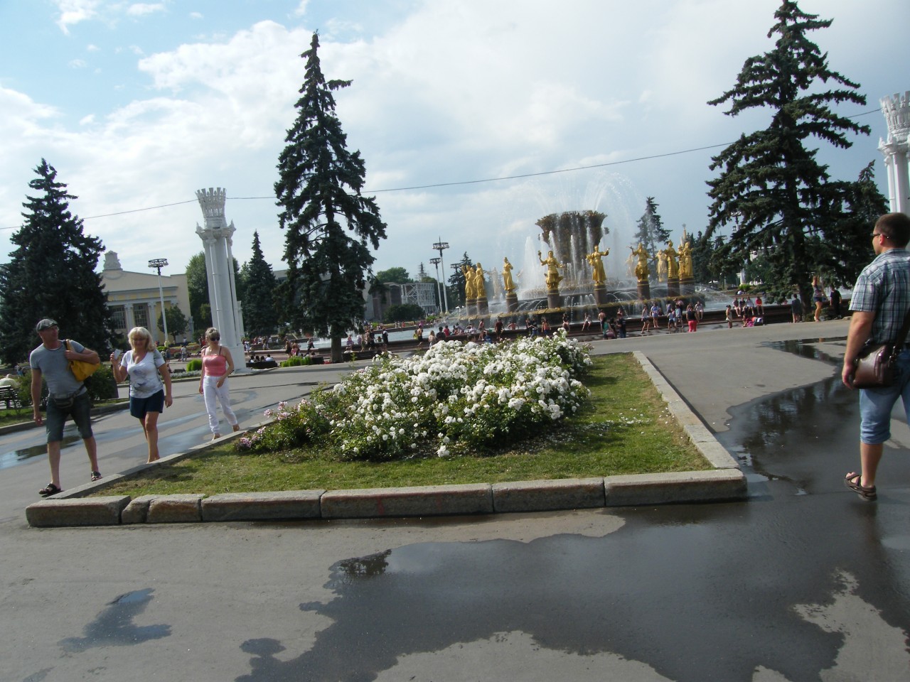 Выставка Достижения Народного Хозяйства. Прогулки по Москве. ВДНХ 2014