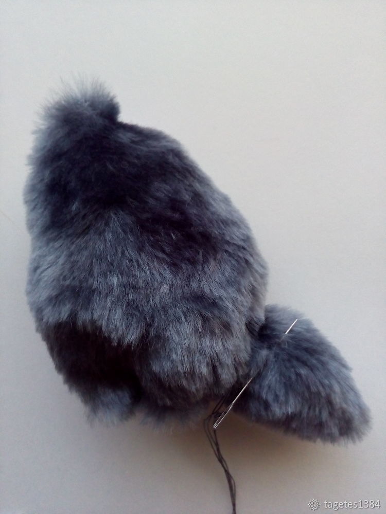 Шьём котика из квадратика Шьём котика из квадратика