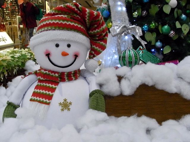 Снеговика из ваты сделаем сами