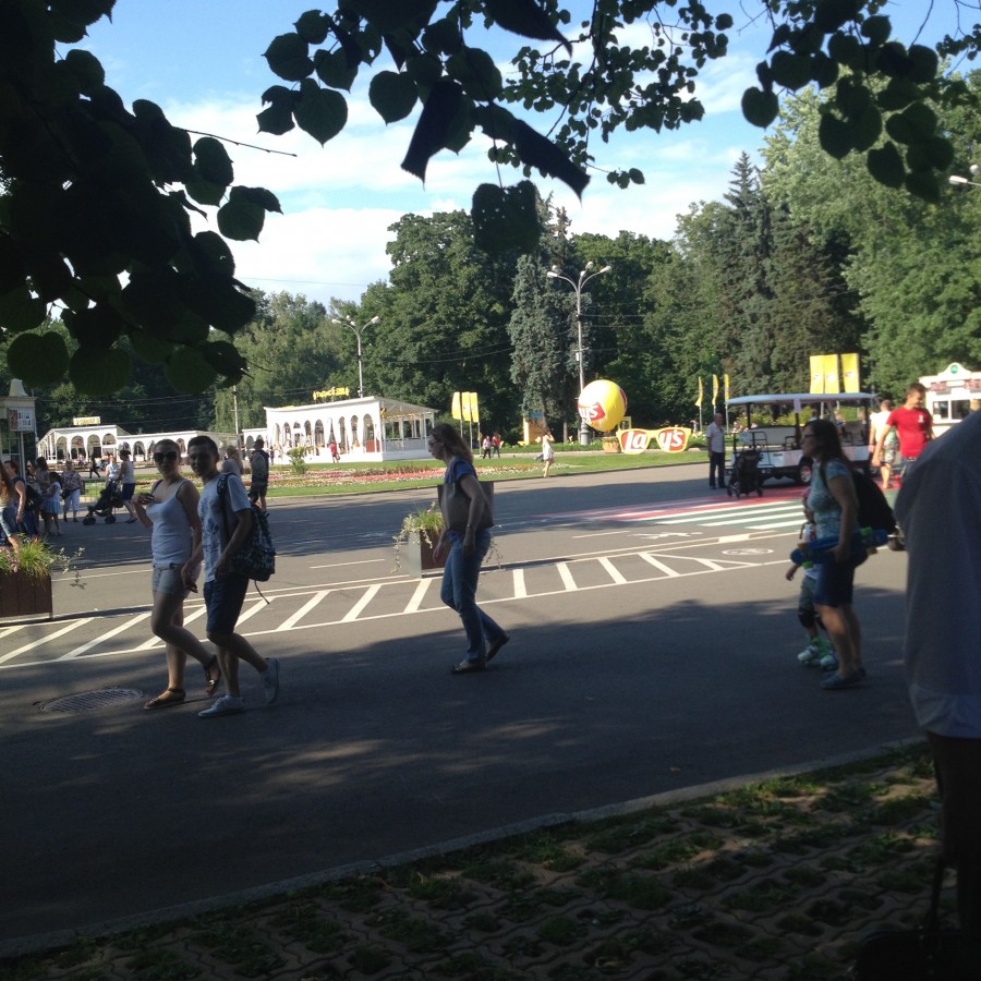Прогулка по Сокольникам 2016 год.
