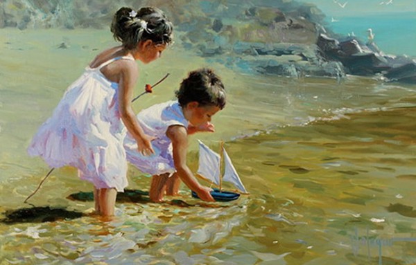 Светлые картины Владимира Волегова