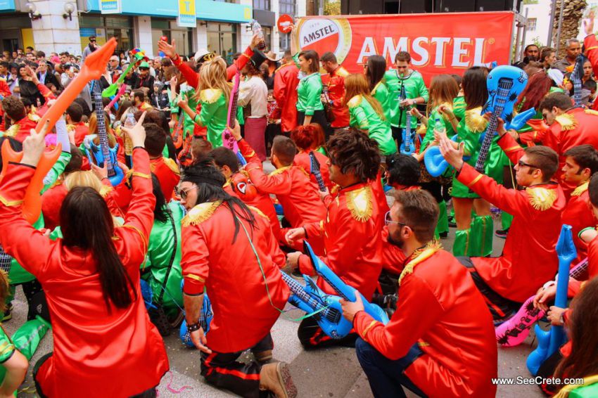 карнавал, фото, греция, крит