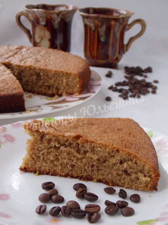 кофейный пирог кофейный пирог
