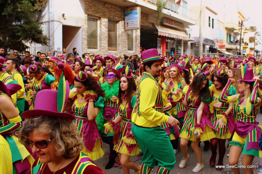 карнавал, фото, греция, крит