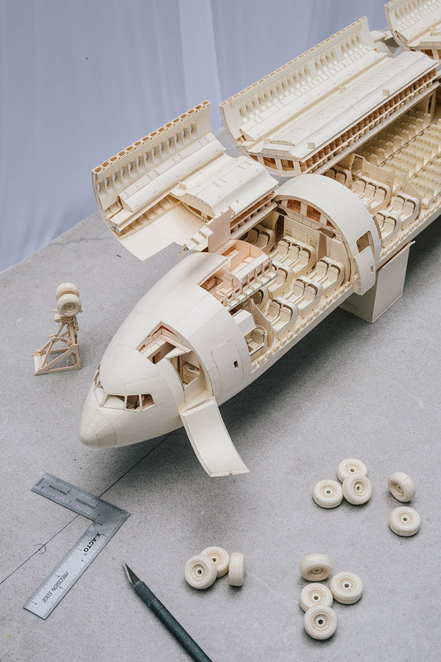 Высший пилотаж в создании бумажных самолетов papermodel07 Высший пилотаж в создании бумажных самолетов