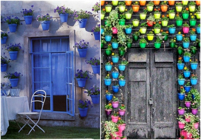 Цветочные горшки для декора фасадов.| Фото: Hercottage, pinterest.ch, FinanzaOnline. Цветочные горшки для декора фасадов.| Фото: Hercottage, pinterest.ch, FinanzaOnline.