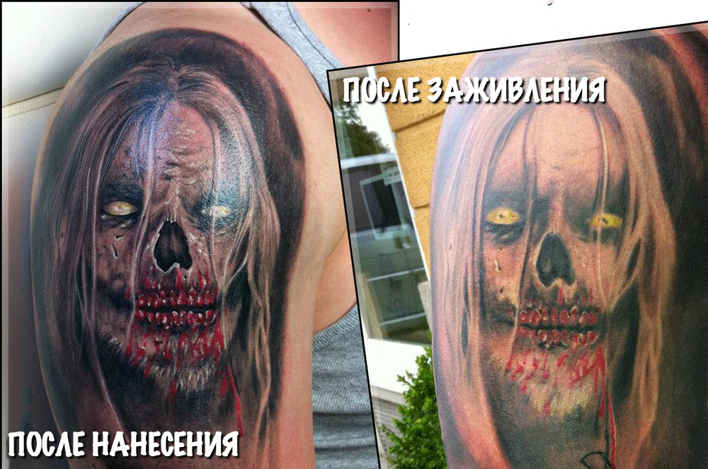 Было — стало: как стареют татуировки