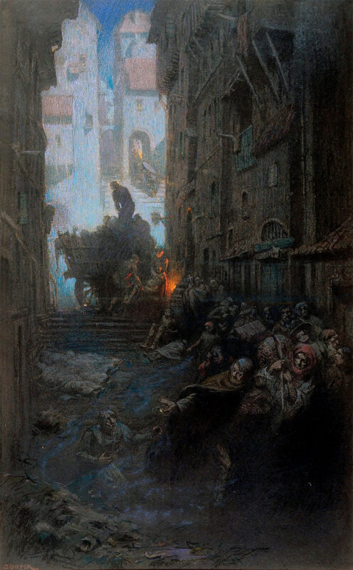 Художник, что рисует смерть: Ричард Теннант Купер и его чумные фантазии