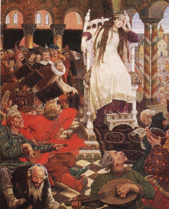  Царевна-Несмеяна. (1916-1926 г.г.) Автор: Виктор Васнецов.