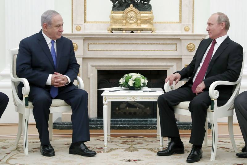Нетаньяху перенёс встречу с Путиным по 