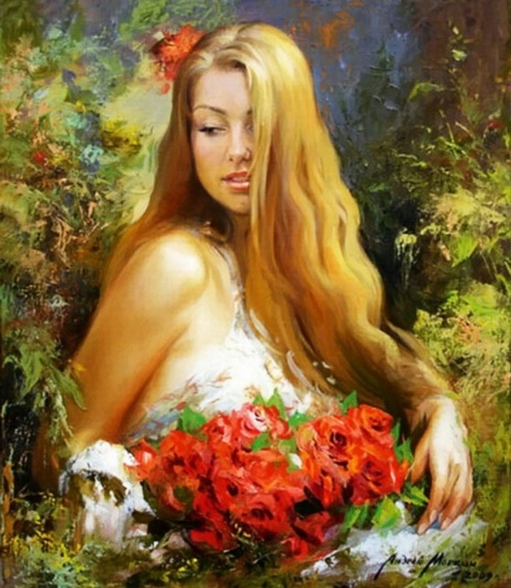 Художник Андрей Маркин. Каждая женщина — красива