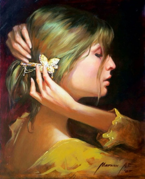 Художник Андрей Маркин. Каждая женщина — красива