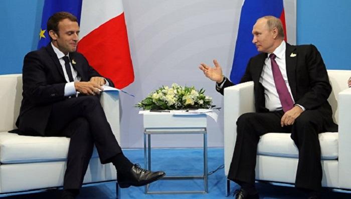 Путин и Макрон Путин и Макрон