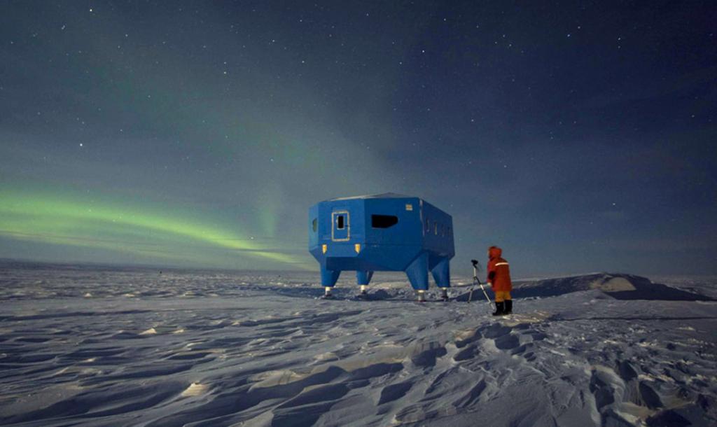 Устройство британской полярной станции Halley VI