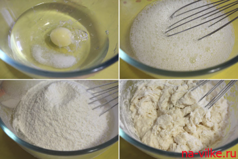 Готовим тесто на пельмени