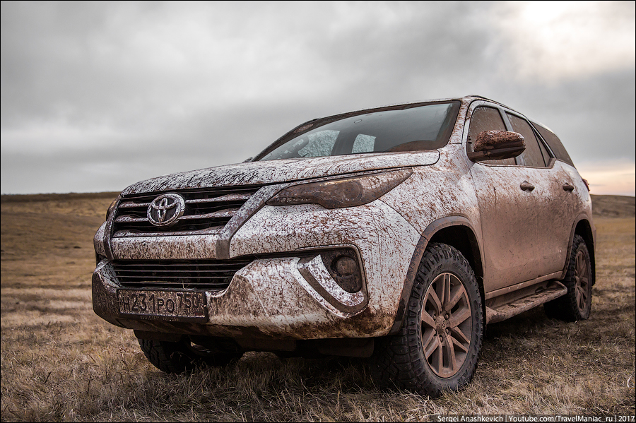 Тест-драйв Toyota Fortuner Тест-драйв Toyota Fortuner