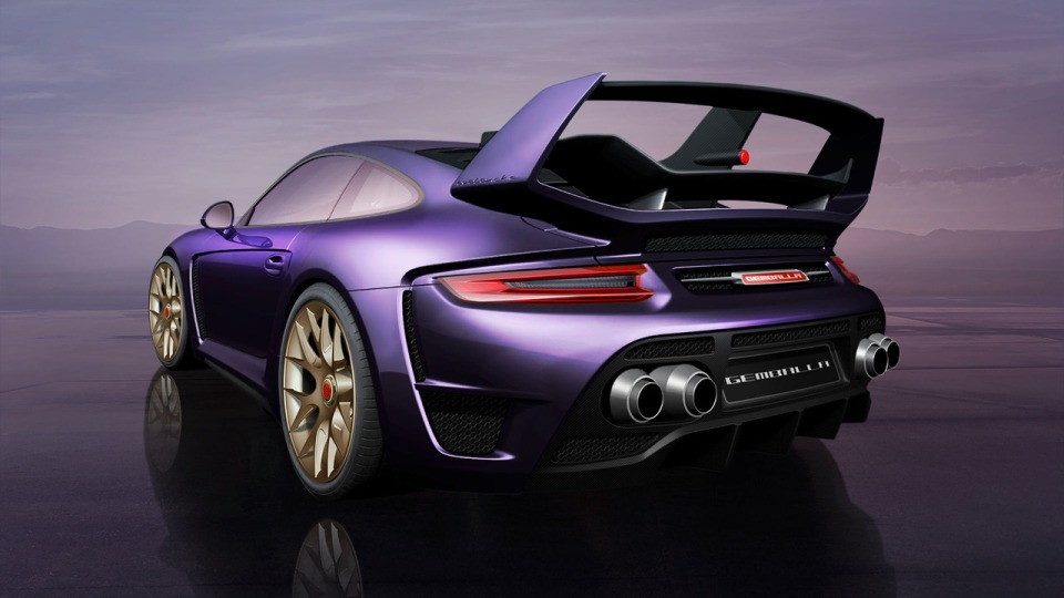 В Gemballa «прокачали» Porsche 911 до 820 сил