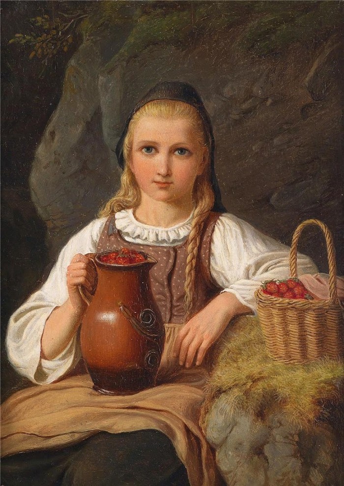 Художник Johann Georg Meyer von Bremen (1813-1886)
