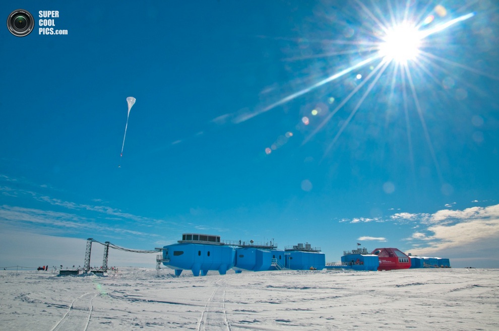 Устройство британской полярной станции Halley VI