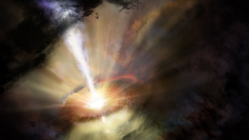 Ученые обнаружили загадочные черные дыры, способные производить звезды