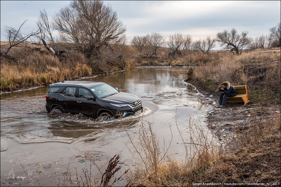 Тест-драйв Toyota Fortuner Тест-драйв Toyota Fortuner