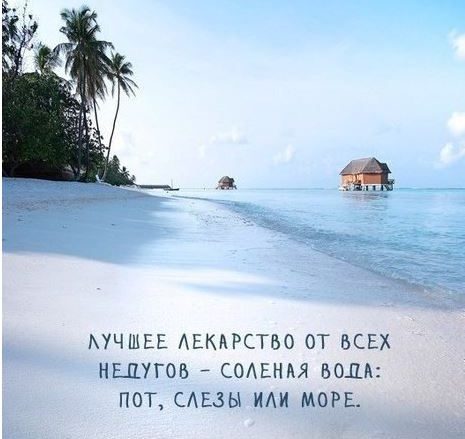 Статусы про море и семью Статусы про море и семью