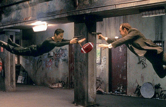 Bullet time. Bullet time.