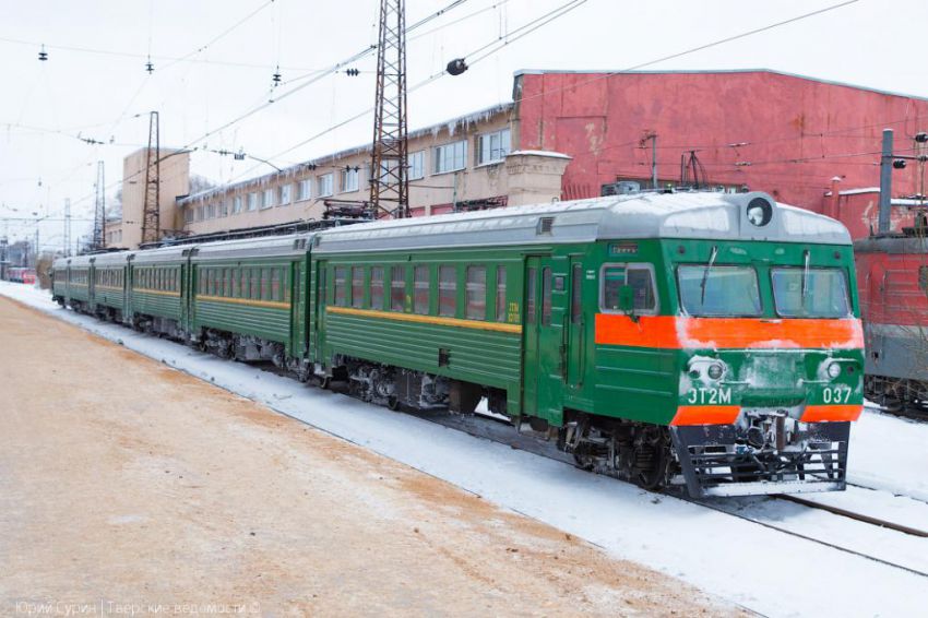 Тверь, депо, поезд