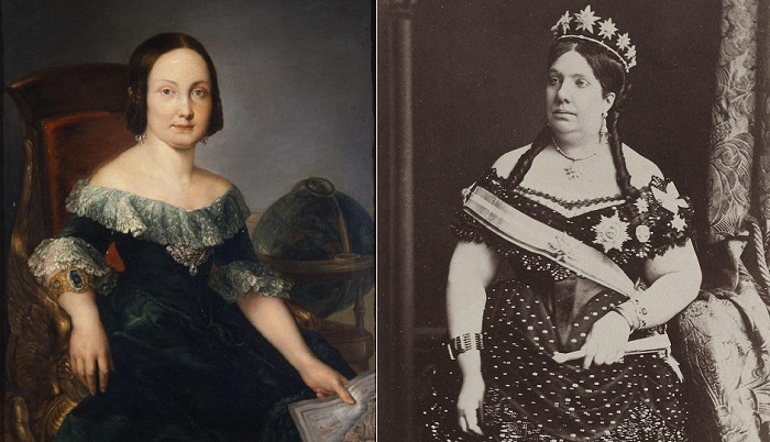 Королева Испании Изабелла II, правившая в 1833-1868 гг.