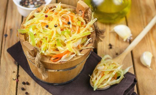 Маринованная капуста с горчицей Маринованная капуста с горчицей