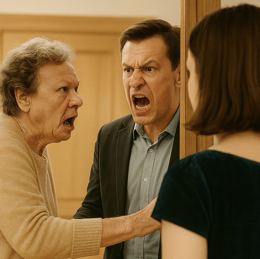 — Надо было её запереть в спальне и не выставлялась перед гостями! — процедила сквозь зубы