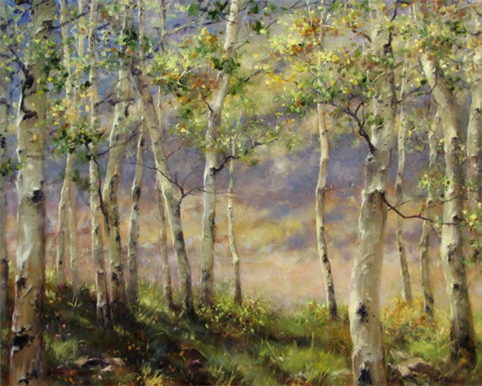 Леса светлая дремота... Американский художник Bill Inman