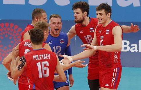 "Финал шести" волейбольной Лиги наций: видеообзор матча Россия - США