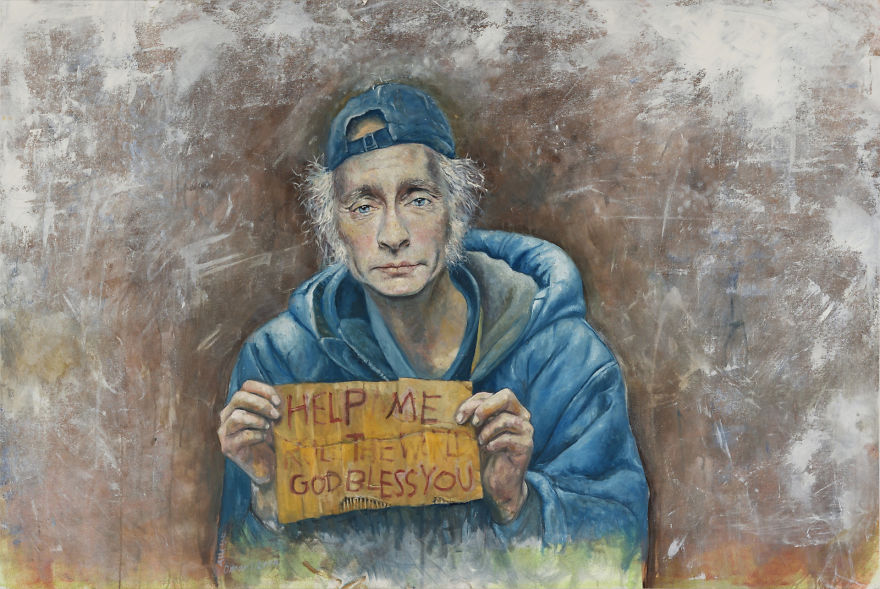 Мировые лидеры в образе беженцев