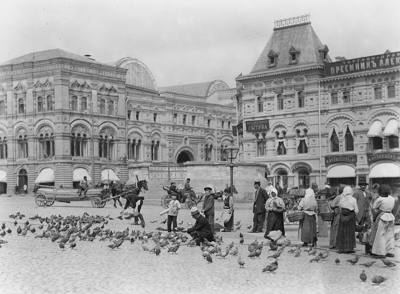 УНИКАЛЬНЫЕ ФОТОГРАФИИ ДОРЕВОЛЮЦИОННОЙ МОСКВЫ Красная площадь