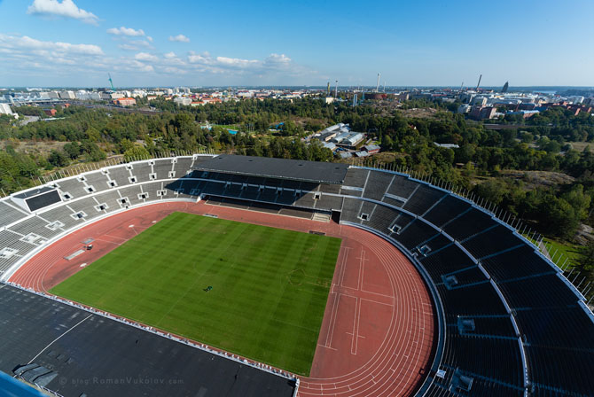 Хельсинки с высоты