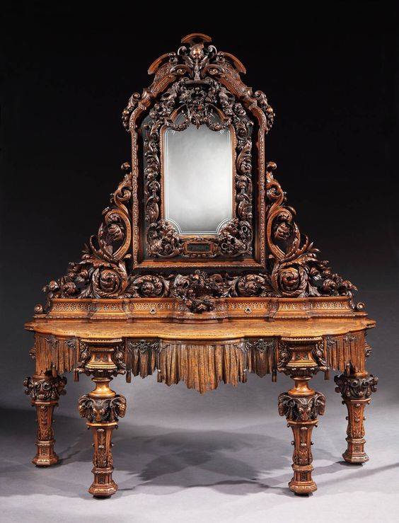 Truly Remarkable Italian Carved Sideboard, 1878 | From a unique collection of antique and modern sideboards at https://www.1stdibs.com/furniture/storage-case-pieces/sideboards/
