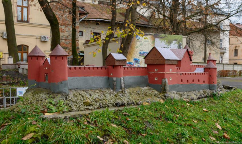 миниатюра, Украина, замок, пямятник