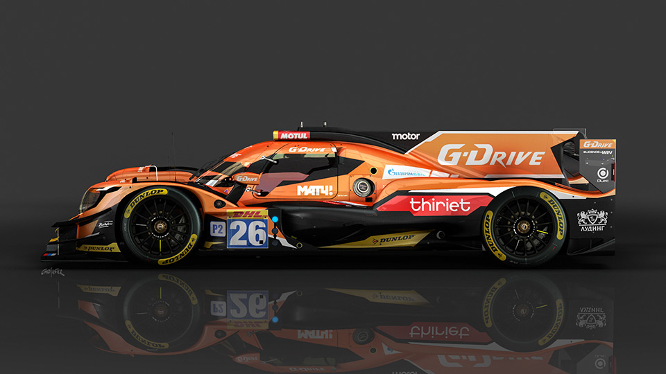 Команда G-Drive Racing продолжит выступать на прототипе ORECA