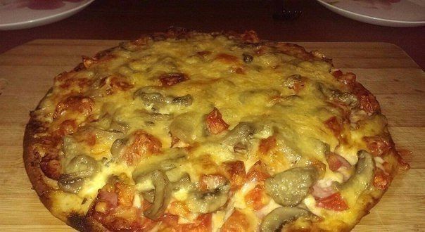 Обалденная быстрая пицца. Вкуснее я не пробовала!