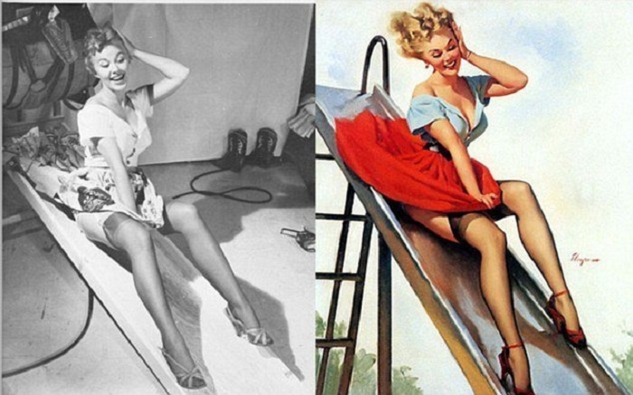 Pin-Up-девушки и их реальные прототипы. Pin-Up-девушки и их реальные прототипы.
