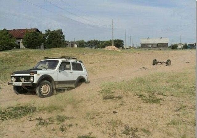Автоприколы 4х4, часть 3 Автоприколы 4х4, часть 3 4х4, Трофи-рейд, авто, внедорожники, прикол, юмор
