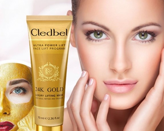 Маска для лица Cledbel 24K Gold — краткий обзор ее основных преимуществ и недостатков