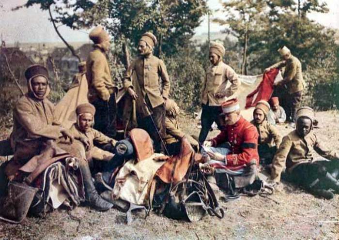 Африканские солдаты на Западном фронте. | Фото: greatwar.nl. Африканские солдаты на Западном фронте. | Фото: greatwar.nl.