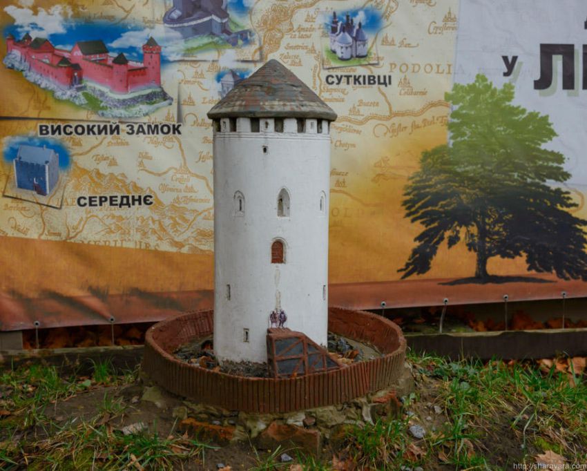 миниатюра, Украина, замок, пямятник