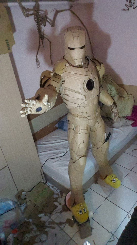 Сделать человека из картона