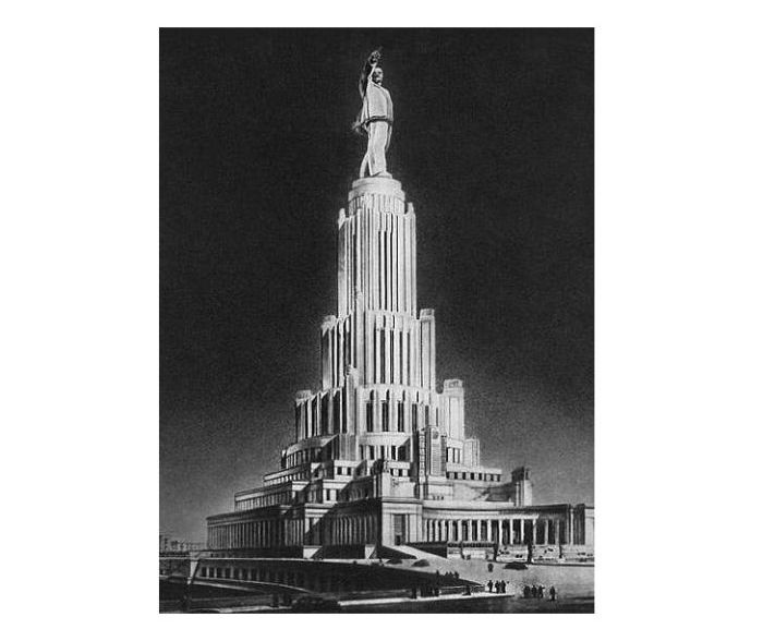 Нереализованные проекты советской Москвы (15 фото)